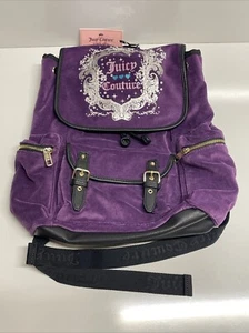 Juicy Couture Rucksack Lila Samt - Bild 1 von 18