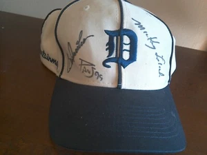 REDUCED!!! Signed Detroit Tiger Hat Mickey Lolich Bill Freehan '68 WS Champs JSA - Picture 1 of 8