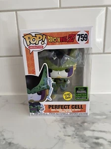 Funko POP Animation #759 Dragon Ball Z Perfect Cell (Glows In Dark) 2020 ECCC - Picture 1 of 6
