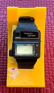 Vintage 1980s Electronic Gas Lighter-Digital Watch New Old Stock - Picture 1 of 1