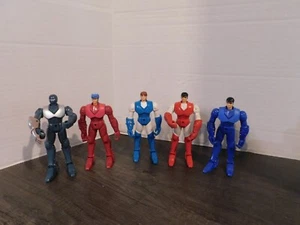 Ronin Warriors 1995 Playmates Actionfiguren Konvolut 5 lose unvollständig gebraucht - Bild 1 von 2