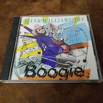 Hank Williams, Jr. Born To Boogie (CD 1987 Warner Bros.) - Image 1 of 4