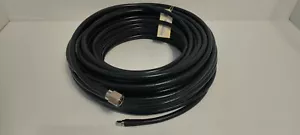 100 Fuß LMR-400 Jumper mit N-Stecker auf SMA Stecker Wilson Kabel # LMR400-100-NMSM - Bild 1 von 9