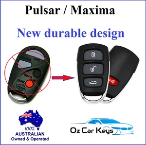 FOR NISSAN PULSAR N16 MAXIMA KEY LESS REMOTE 1999 2000 2001 2002 2003 2004 2005 - Picture 1 of 18