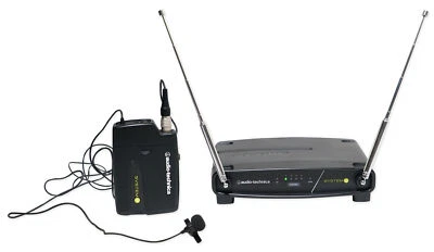Audio Technica ATW-901a/L Wireless Lavalier Microphone Mic 169.505 - 171.905 MHz - Image 1 of 4