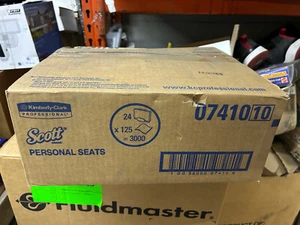 3000x Fundas de asiento de inodoro personal Scott 7410 Kimberly Clark 741010 (24x 125) Nuevas - Imagen 1 de 4