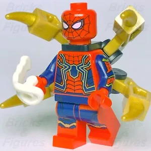 LEGO® Super Heroes Iron Spider-Man Minifigure Marvel Avengers 76178 76198 sh510 - Picture 1 of 3