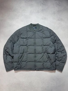 Chaqueta De Colección Polo Ralph Lauren Bomber Puffer Calited Gris Talla XL Archivo - Imagen 1 de 17