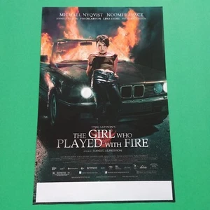 Girl Who Played With Fire Lisbeth 11 x 17 Movie Book POSTER - Picture 1 of 2