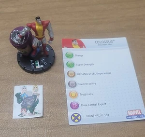 =HeroClix Marvel MUTATIONS AND MONSTERS Colossus 012 with card = - Picture 1 of 1