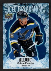 2023-24 Colton Parayko Upper Deck Allure Hockey Ice Breakers Blues IB-13 - Picture 1 of 2