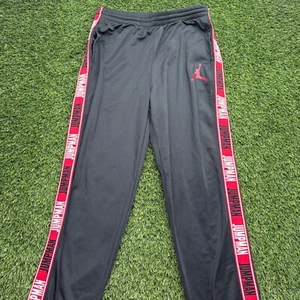 Jordan Sweatpants Youth Boys Kids XL Black Basketball Side Stripe - Picture 1 of 9