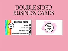 Personalised Business Cards Double Sided, Small Business Cards, Handmade Cards