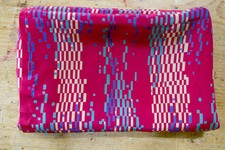 Liberty pink 100% silk remnant geometric fabric material