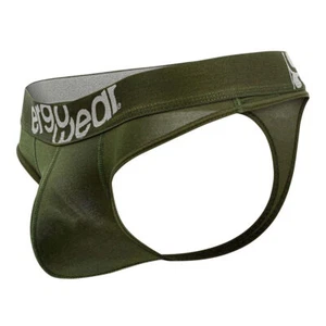 ErgoWear HIP Thongs Stretchy Quick-Dry Soft Microfibre Cypress Green Thong 1496 - Picture 1 of 8