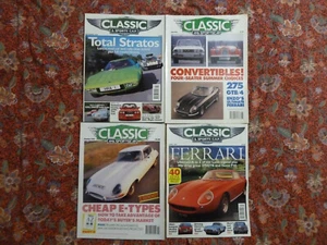 classic and sportscar magazine joib lot Ferrari Stratos E Type 275 GTB F40  - Bild 1 von 1