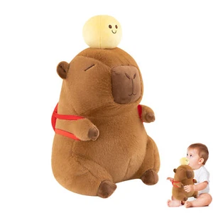 Plush Capybara Cartoon Cute Stuffed Animal Soft 13.78 Inches Plush Doll trusted - Picture 1 of 8