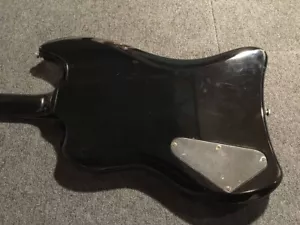 Electric Bass Guitar De Armond by Guild JET STAR BLK/R Black Korea S/N 8073524 - Picture 1 of 13
