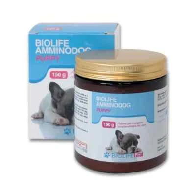Integratore per Cani Cuccioli Mangime Complementare con Calcio Ferro Zinco 150gr - Immagine 1 di 4