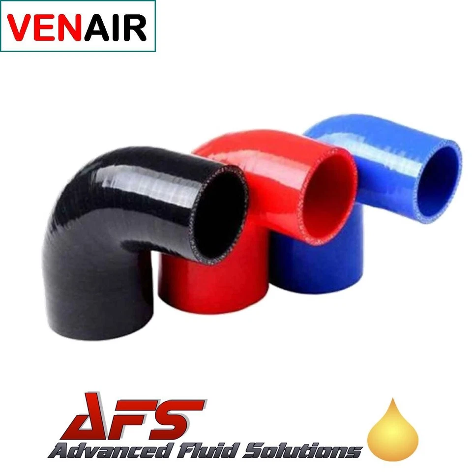 AFS HOSE Silicone 90 Degree Elbow Reducing Silicone Rubber Coolant Radiator Pipe Tube Car