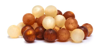 Polaris-Perlen Sweet, Ø 10 mm, Braun-Mix - Bild 1 von 3