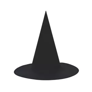 Adult Black Witch Hat ~ HALLOWEEN CLASSIC FUN TALL WITCH COSTUME PARTY HAT - Picture 1 of 1