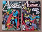 Action Comics 592 FN+ 593 VF Lot of 2 Big Barda Mr. Miracle DC John Byrne