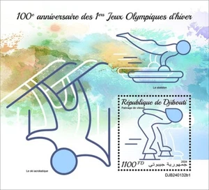 2024/04 - DJIBOUTI - OLYMPIC WINTER GAMES  100TH   I      1V    MNH ** - Picture 1 of 1