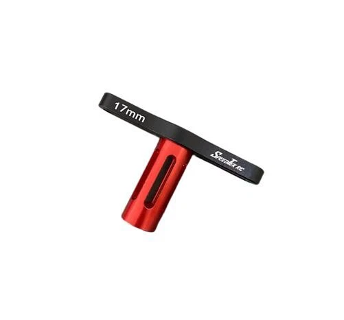 Алюминиевый колесный ключ SpeedTek RC CNC 17 мм (красный) - Изображение 1 из 1