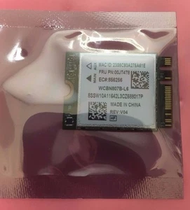 IBM Lenovo ThinkPad Dual Band Wireless WAN Card Bluetooth 4.1 867Mbps 00JT478 - Picture 1 of 1