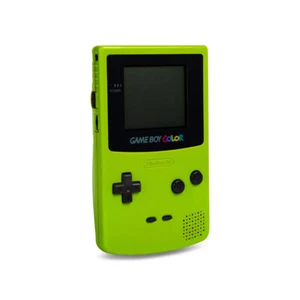 Console Gameboy Color vert fluo / vert clair #35A - Photo 1/4