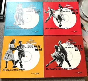 Set of 4 1930s and 40s Time Life The Swing Era Vinyl Records Free Shipping! - Picture 1 of 10