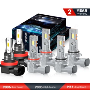 9005 9006 H11 Ultra bright LED Headlight Fog Light Bulb Kit For Ford Edge 6000K - Bild 1 von 47