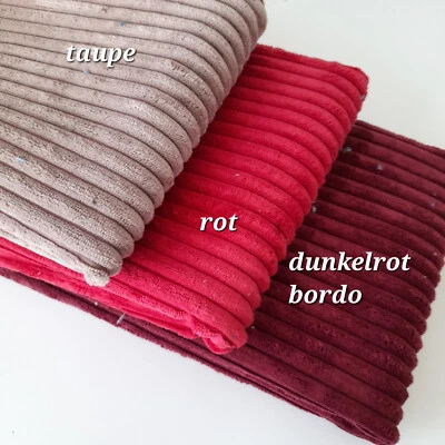 Cordsamt Swafing 50 x 140 limierte Menge Sonderfarben - Bild 1 von 2