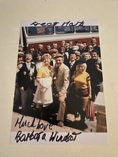 Barbara Windsor Carry On signed photo