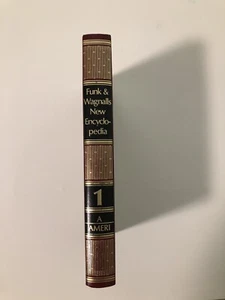Funk And Wagnalls New Encyclopedia Volume 1 A to Ameri- NEW - 1986 Hardcover - Picture 1 of 5