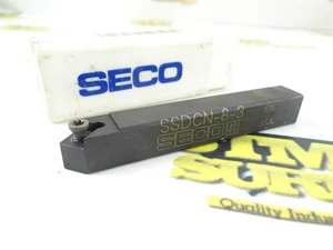 NEW SECO INDEXABLE TURNING TOOL HOLDER FOR LATHE 1/2" SSDCN-8-3 - Picture 1 of 7
