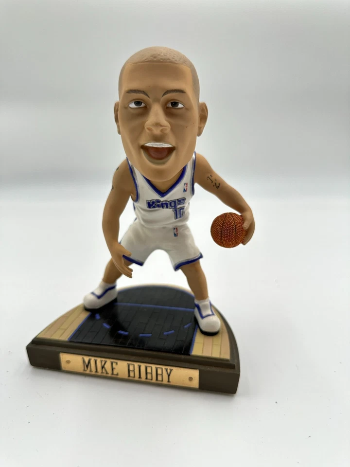 Figura Bobblehead Mike Bibby #10 Upper Deck Collectibles NBA Sacramento Kings Foto 1 de 4