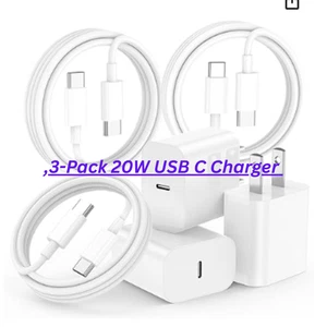 Original USB Fast Charger Cable Cord For iPhone 17 16 15 14 13 12 11 Pro Max 8 7 - Picture 1 of 8