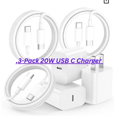 Original USB Fast Charger Cable Cord For iPhone 17 16 15 14 13 12 11 Pro Max 8 7 - Image 1 of 4