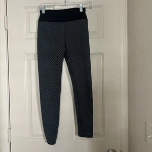 Kompressionsleggings Damen grau & schwarz Polyestermischung Größe W28 L25 - Bild 1 von 6