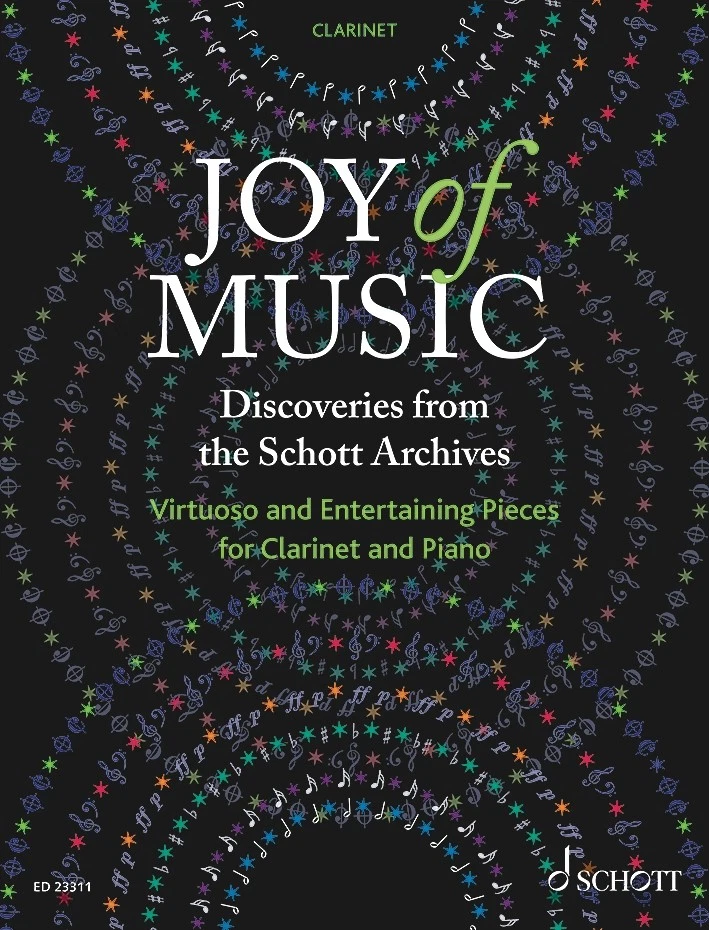 Joy of Music Discoveries from Schott Clarinet Classical Recital Sheet Music Book - Image 1 of 1