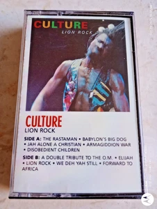 NEW SEALED CULTURE LION ROCK REGGAE CASSETTE TAPE - Picture 1 of 2