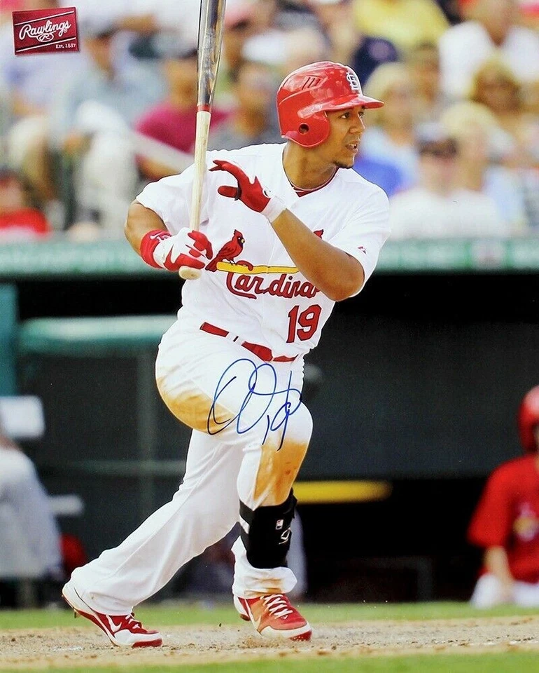 Foto firmada por Jon Jay autografiada de los Cardenales de San Luis 8x10 TRISTAR Foto 1 de 1