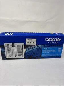 Cartuccia toner ciano originale Brother TN227C TN-227C scatola aperta - Foto 1 di 6