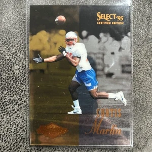 Curtis Martin #117 1995 Select Certified New England Patriots RC (HOF) - Foto 1 di 2