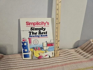 Simplicitys Simply The Best Sewing Book With Dust Jacket Vintage Hardcover 1988 - Picture 1 of 24