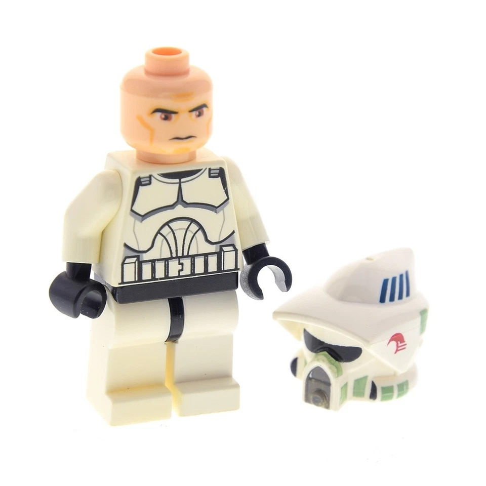 1X Lego Minifigure Star Wars Clone ARF Trooper Razor Stak 7913 973pb0510 SW0297 - Image 1 of 1