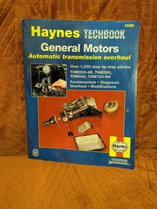 Haynes Techbook 10360 General Motors GM transmisión automática revisión suave - Imagen 1 de 9