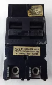PRE-OWNED GTE/SYLVANIA 200 AMP MAIN BREAKER QFP24 2 POLE FREE SHIPPING - Picture 1 of 1